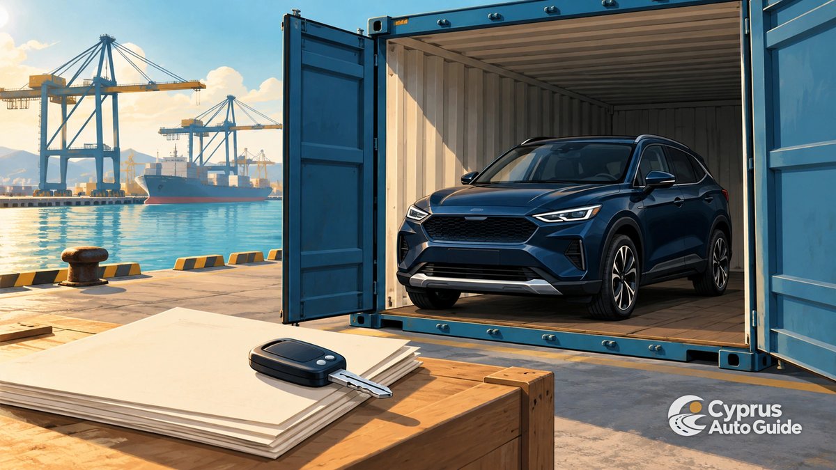 Car shipment with separate origin and tax documents
