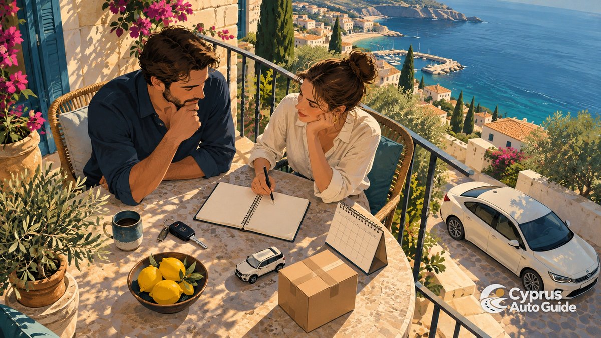 Four mobility options on a planning desk